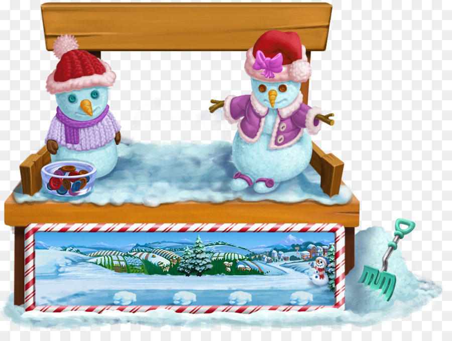 FarmVille 2: Country Escape Cake decorating Icone di Computer di Gioco - la corsa alla neve di Babbo Natale