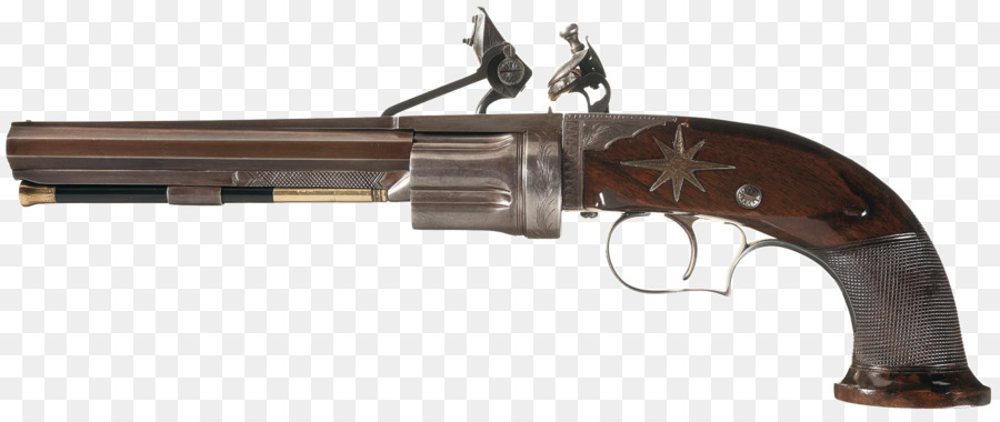 Revolver A Pietra Focaia Di Arma Da Fuoco, Pistola Colt Single Action Army - arma