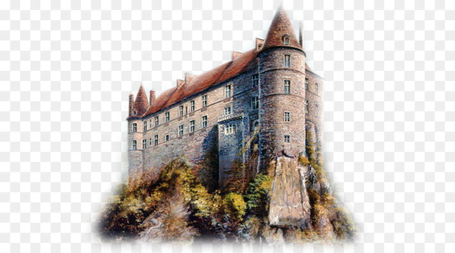 Mittelalter Burg Bran Malerei, Kunst - Burg