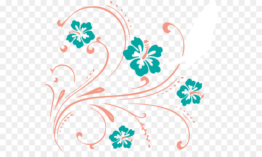 Ibisco hawaiano Clip art - fiore