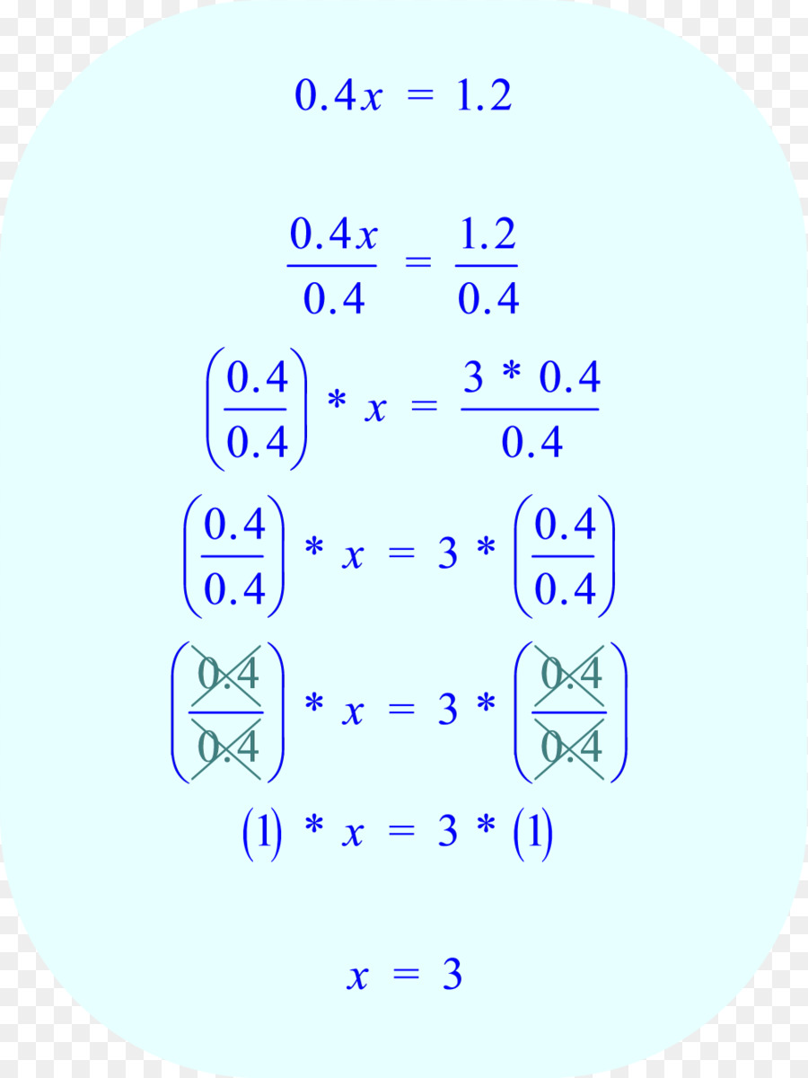 Numero di risolvere equazioni di Matematica Divisione - manoscritta problema matematico risolvere le equazioni