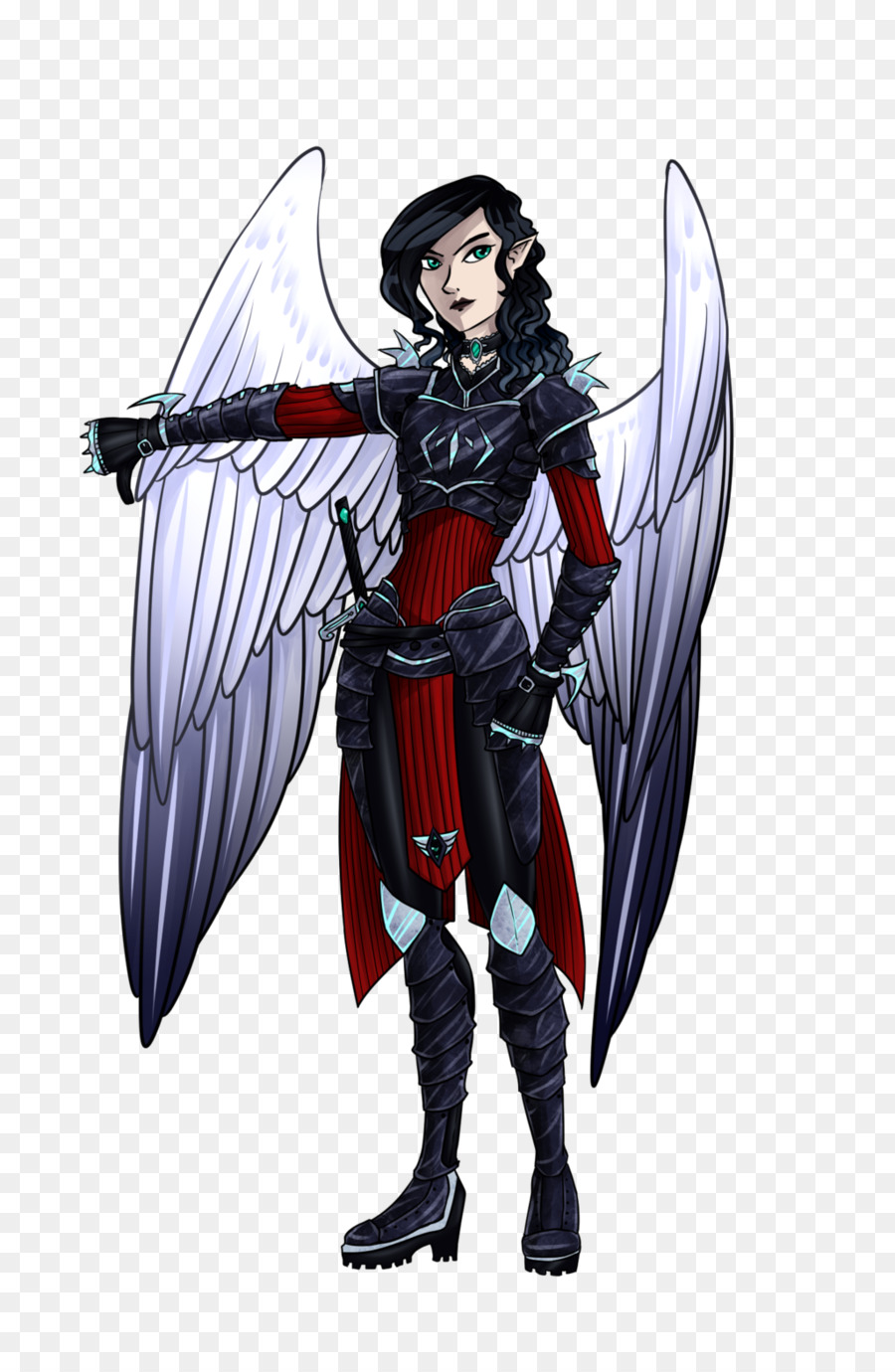 Thiết kế trang phục con Quỷ sinh vật Huyền thoại Angel M - con quỷ