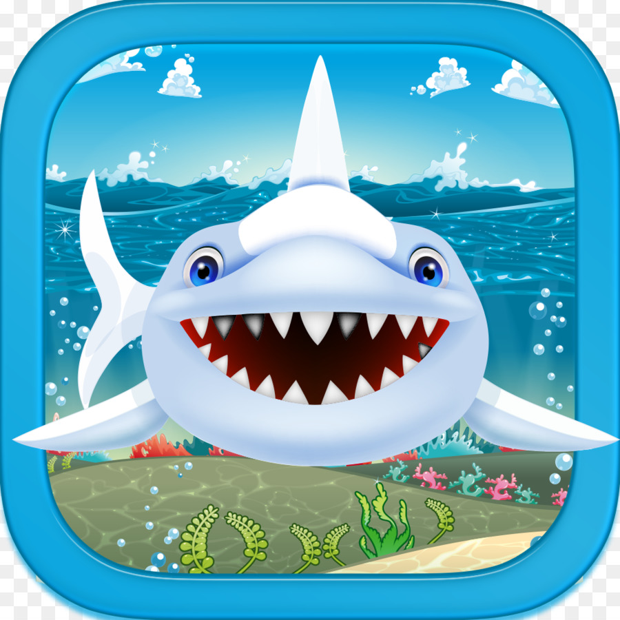 Tiger Shark iPod touch Flappy Bird App Store - q version des shark