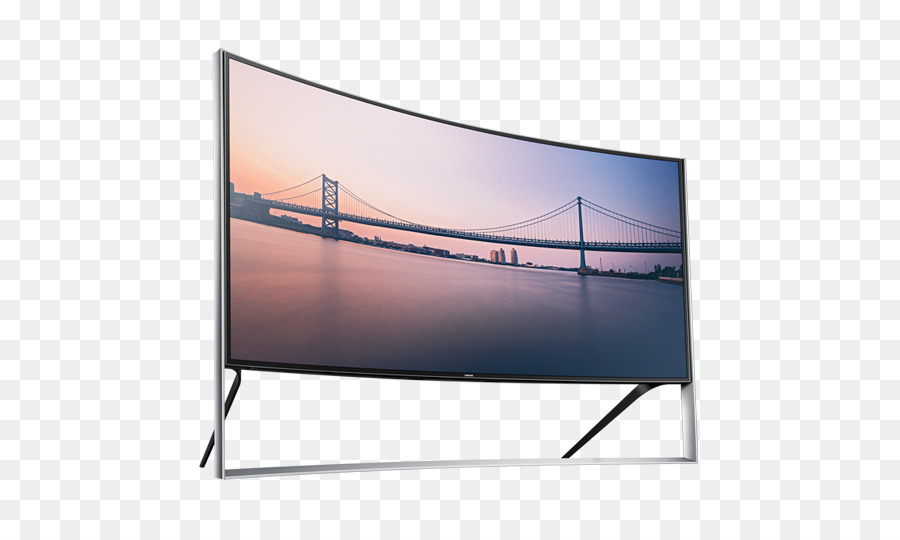 Ultra-high-definition-Fernseher von Samsung mit 4K-Auflösung Fernseher mit LED-Hintergrundbeleuchtung und LCD - technischen Sinne geschwungenen Linien