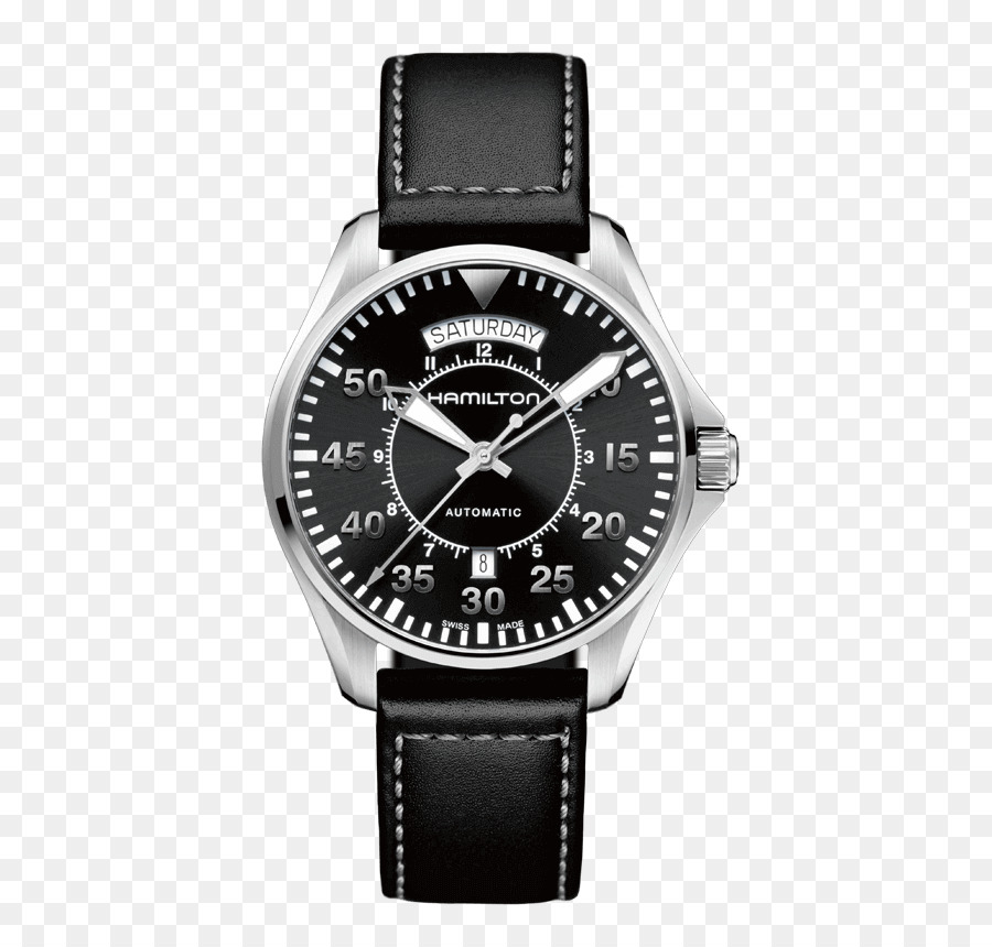 Hamilton Khaki Aviation Pilota Automatico Hamilton Watch Company Hamilton Uomo Khaki Aviation X-Vento Auto Chrono Cronografo - guarda