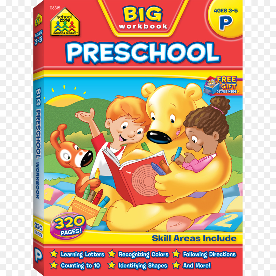 Big Preschool Workbook Pre-school Kindergarten-Schule-Zone - Schule
