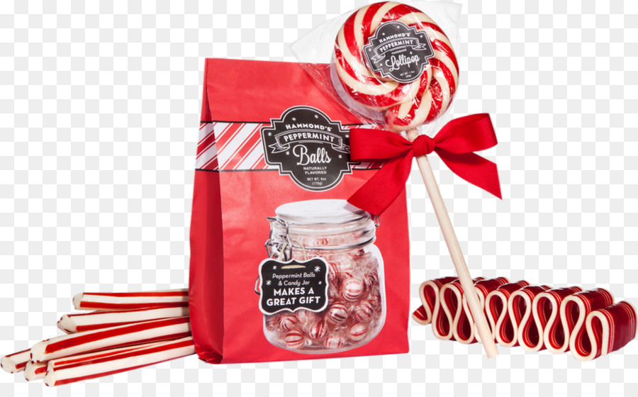 Bonbon-Candy cane Lollipop Zuckerwatte - Süßigkeiten