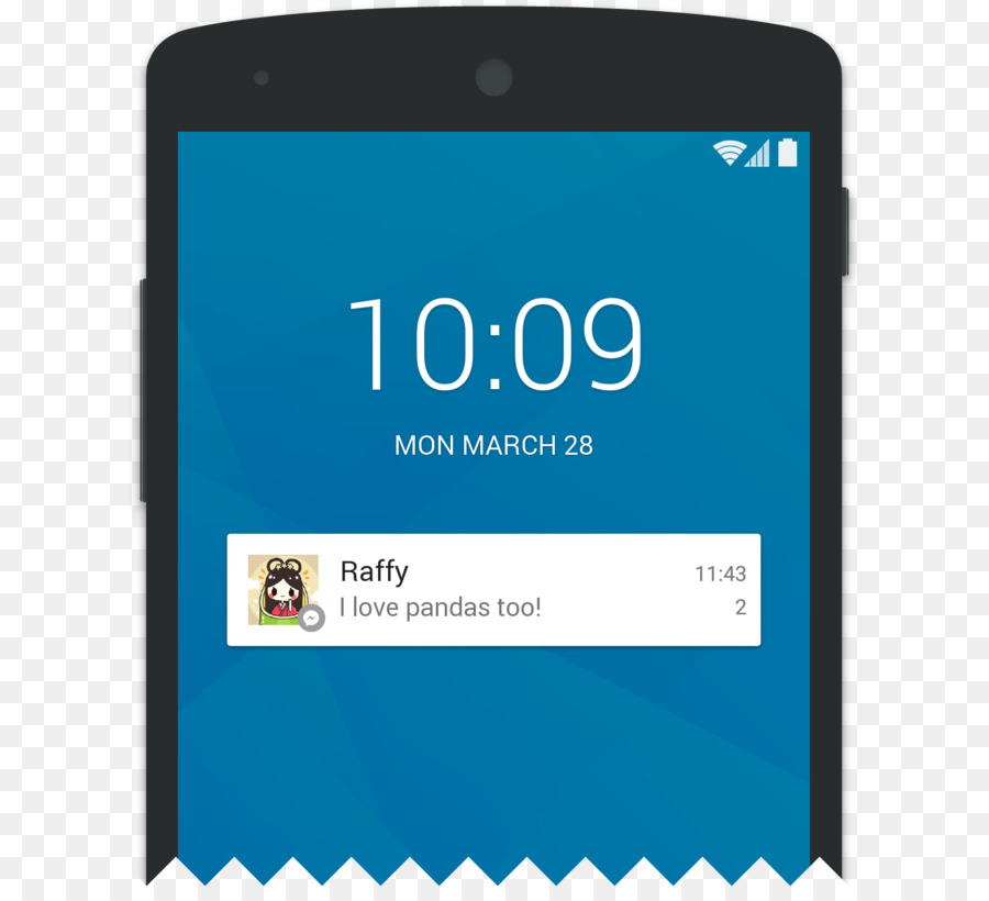 Telefono cellulare Smartphone schermata di Blocco di Android Lollipop - smartphone