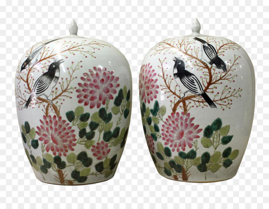 Vase, chinesische Keramik, Porzellan-Jar - die blauen und weißen Porzellan