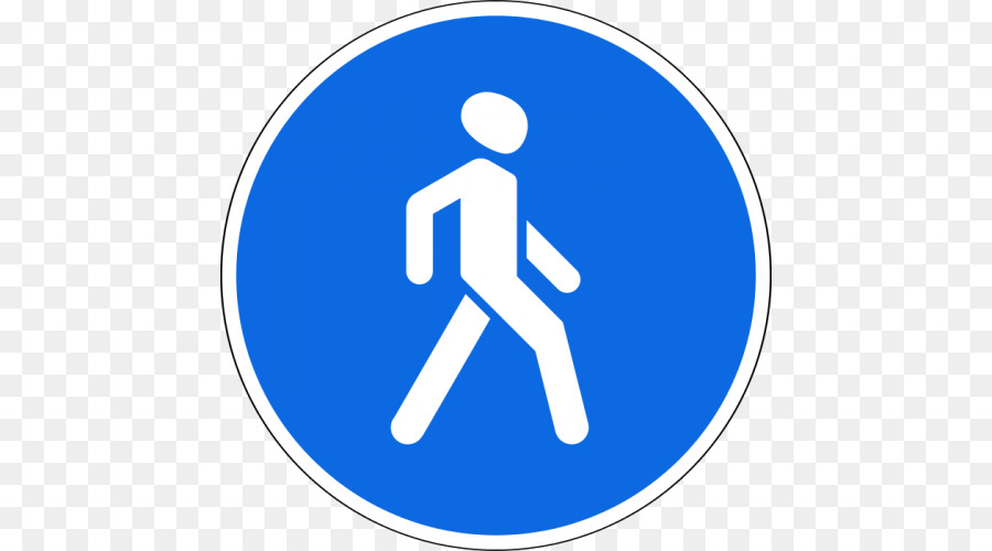 Verkehrszeichen Fußgängerzone Straßenverkehrsordnung Straße - Straße