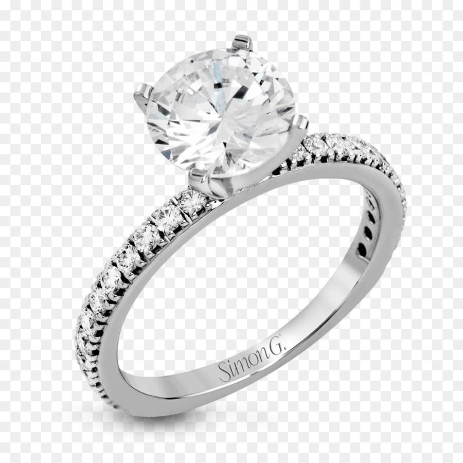 Anello di nozze anello di Fidanzamento con Diamante - anello