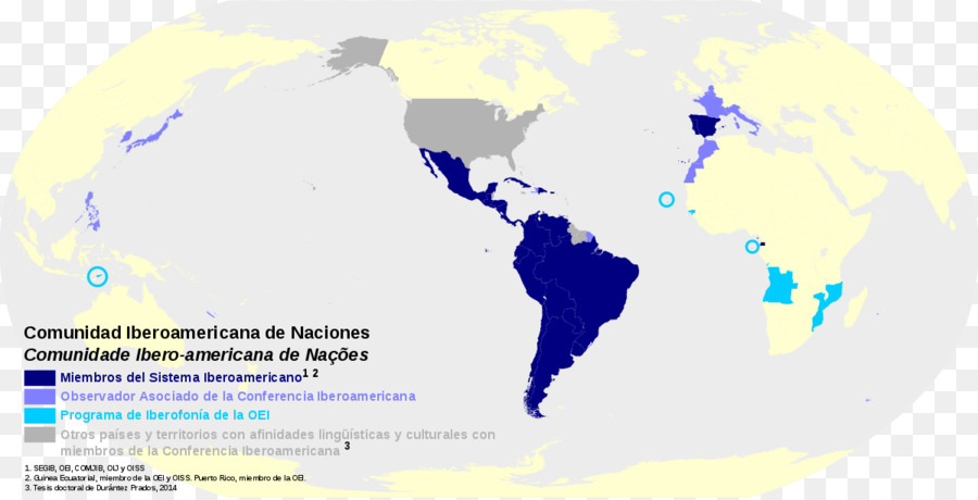 Ibero-Americano Vertice Iberophone Penisola Iberica Organizzazione di Ibero-Americani - mappa