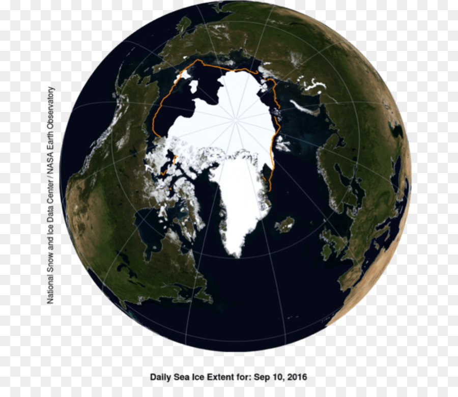 Arctic Ocean Arctic ice pack National Snow and Ice Data Center Messung des Meereises - Eis