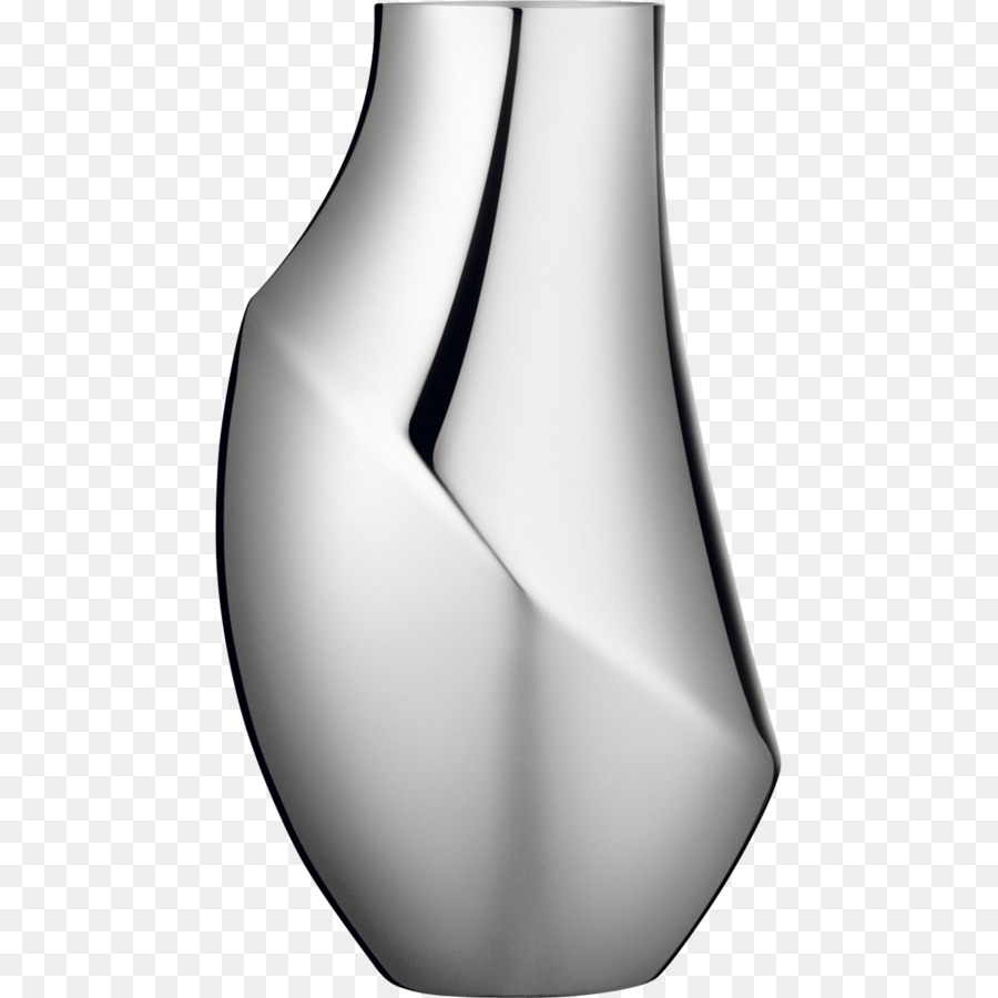 Vaso di Design d'Interni Servizi Holmegaard Fabbrica di Vetro in acciaio Inox - Ferro Vaso