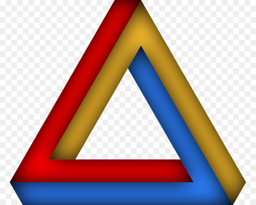 Penrose-Dreieck-Geometrie Gleichseitiges Dreieck - Dreieck