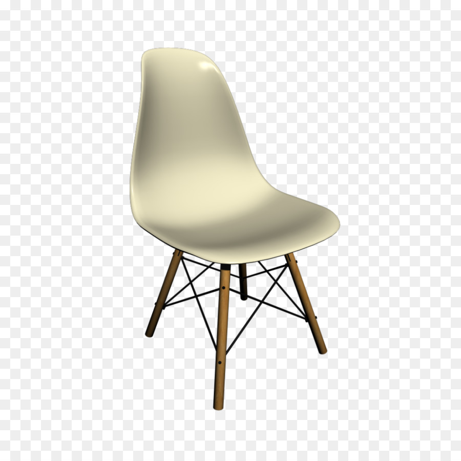 Eames Lounge Chair di Charles e Ray Eames Vitra Eames Poltrona in fibra di vetro - legno stecche salotto, vista dall'alto