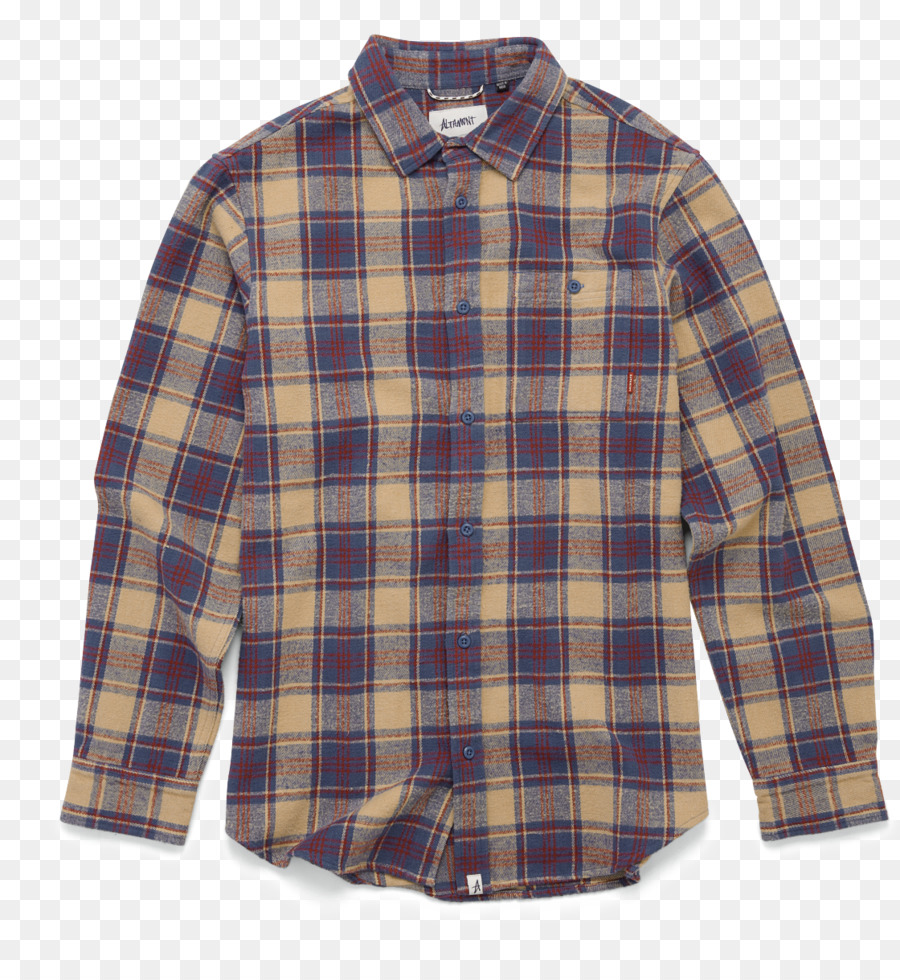 Lunga-T-shirt a maniche Flanella Abbigliamento - Maglietta