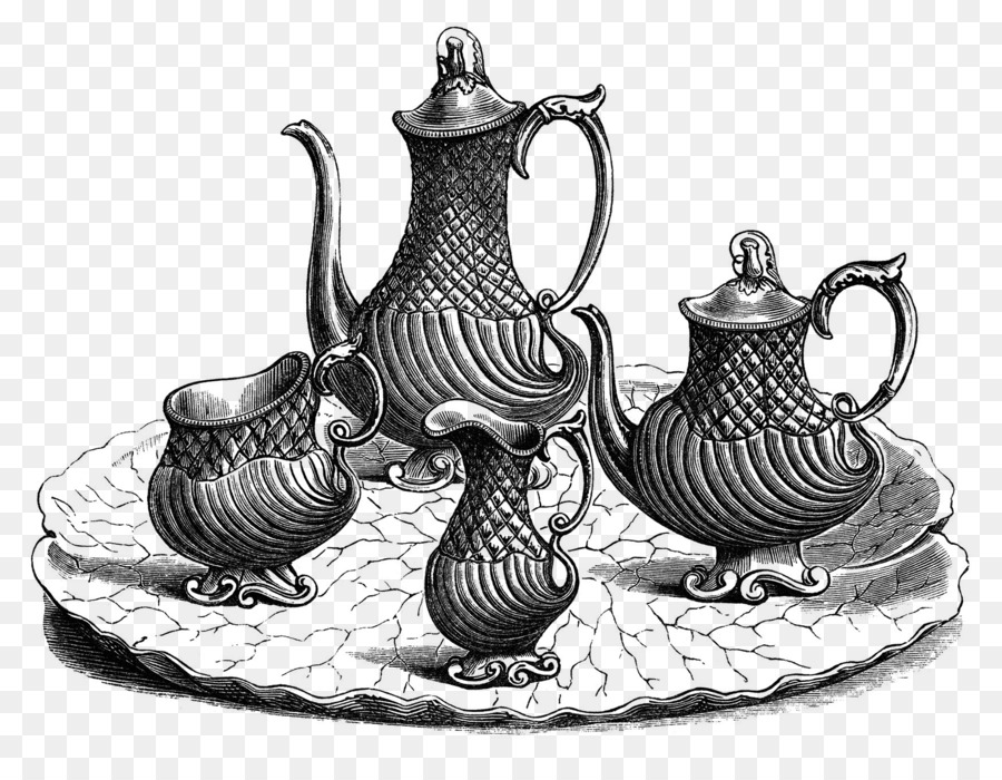 Thiết lập trà cà Phê ấm Trà Clip nghệ thuật - Văn hóa trà