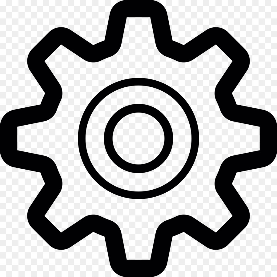 Icone del Computer Gear design Piatto - altri