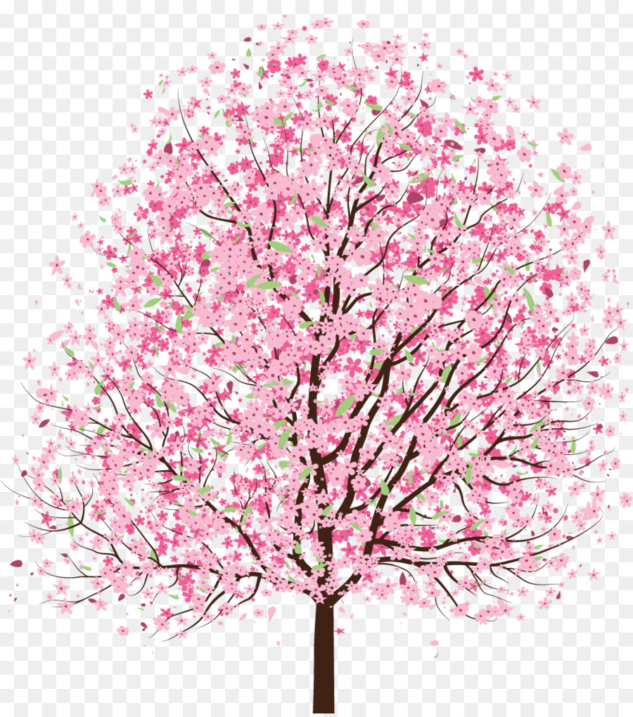 Cherry Blossom Tree Clip Art - Kirschblüte
