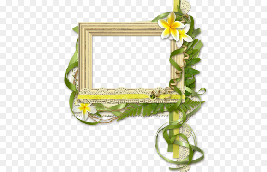 Flower Background Frame