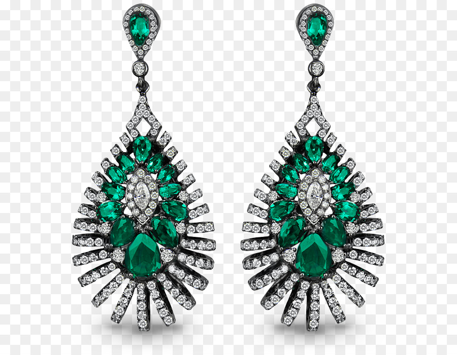 Emerald bông Tai Jacob Và Co đồ trang Sức, đồ trang sức - Ngọc lục bảo