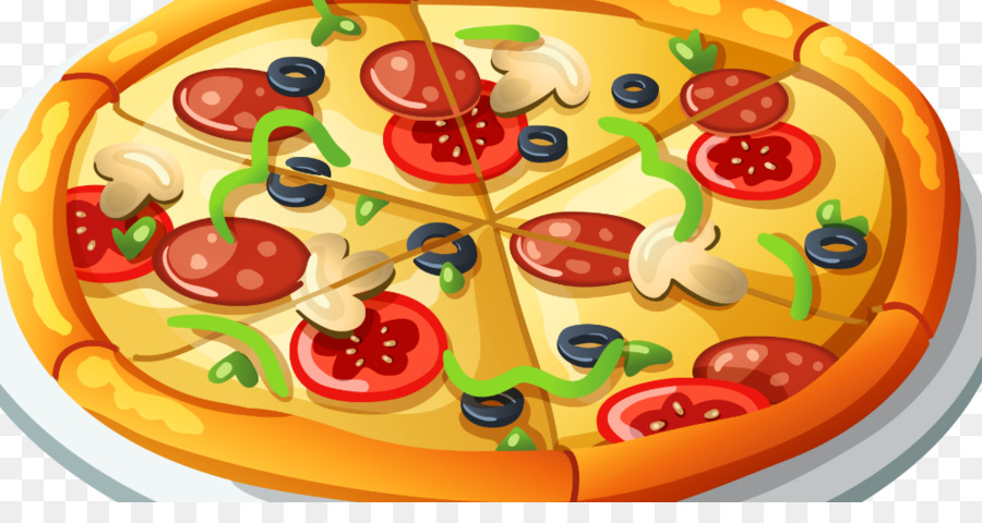 Nhanh Pizza, thực phẩm nghệ thuật Clip - pizza