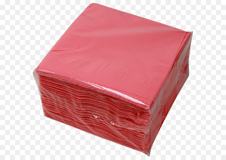 Stoff-Servietten Papier Rot Material - andere