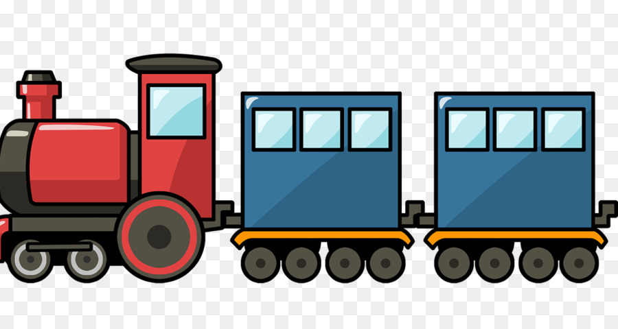 Der Bahn transport Dampf Lok Clip art - Zug