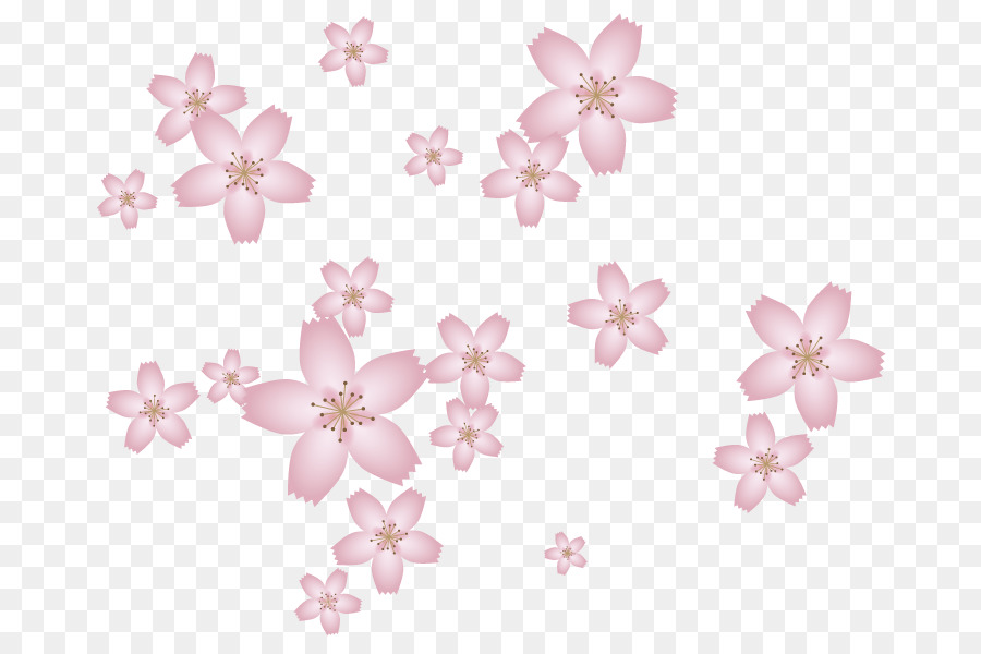 Petalo di Ciliegio Corpo Gioielli ST.AU.150 MIN.V.UNC.NR ANNUNCIO - fiore di ciliegio