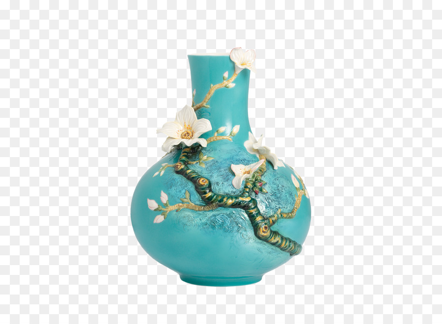 Mandorli In Fiore Di Van Gogh Iris Vaso Di Porcellana - vaso