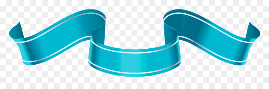 Banner Turquoise Ribbon-clipart - Menüband