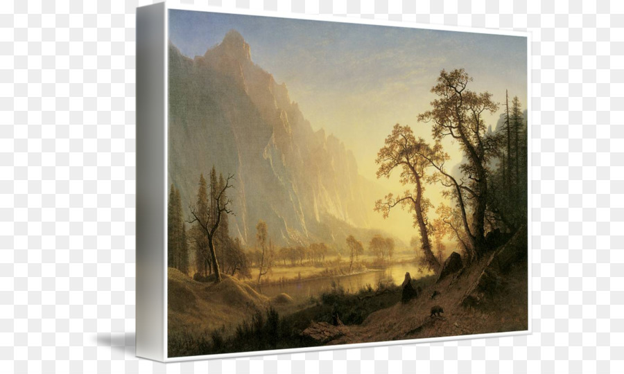 Alba, la Valle di Yosemite Pittura Cristo Consegna le Chiavi a San Pietro d'Arte - pittura