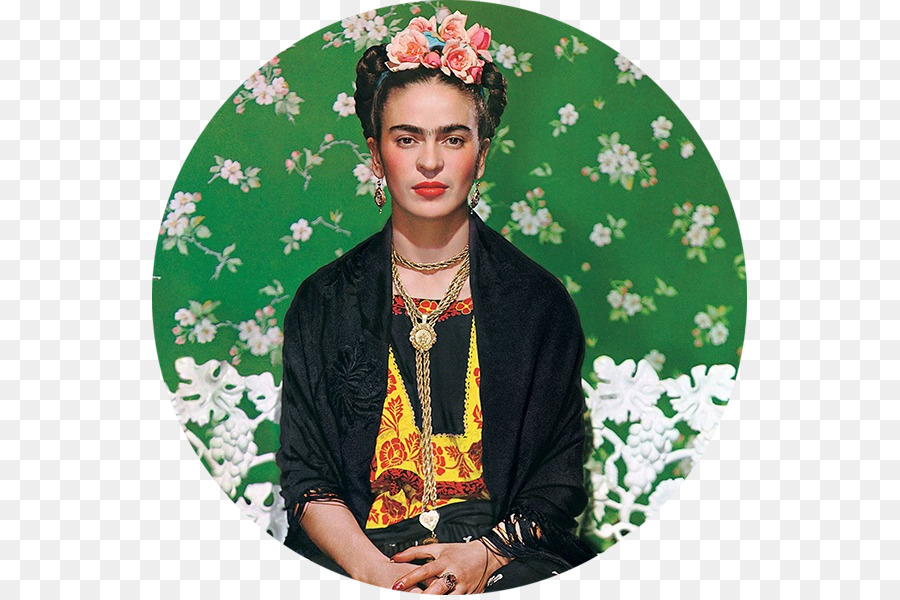 Diego Rivera-Frida Kahlo-Museum Selbstbildnis mit Thorn Halskette und Kolibri-Malerei - Malerei