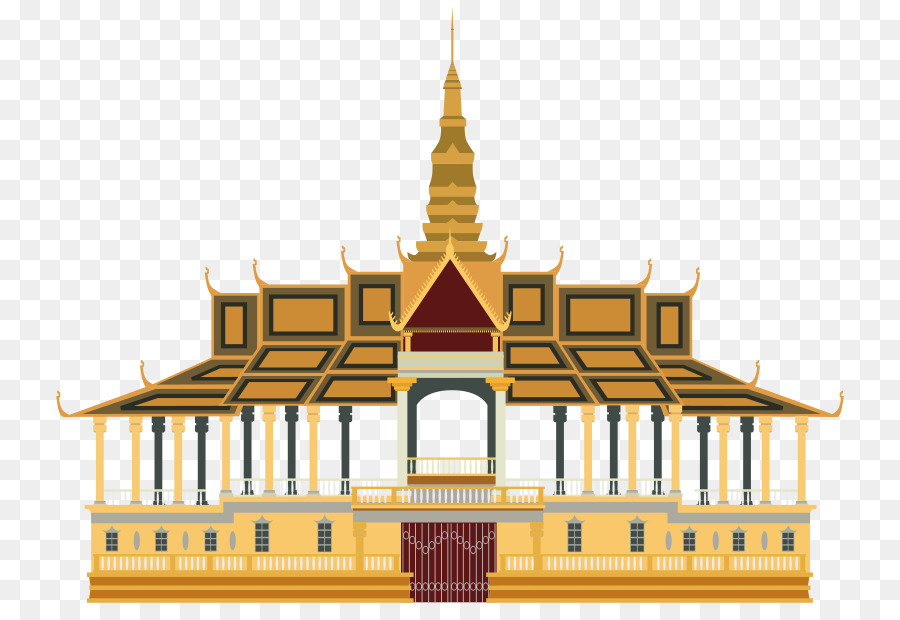 Cung điện hoàng gia, Phnom Penh Grand Palace Clip nghệ thuật - cung điện