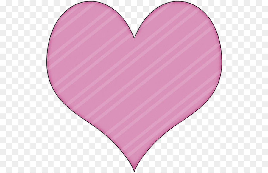 Petal Heart Pink M - Herz