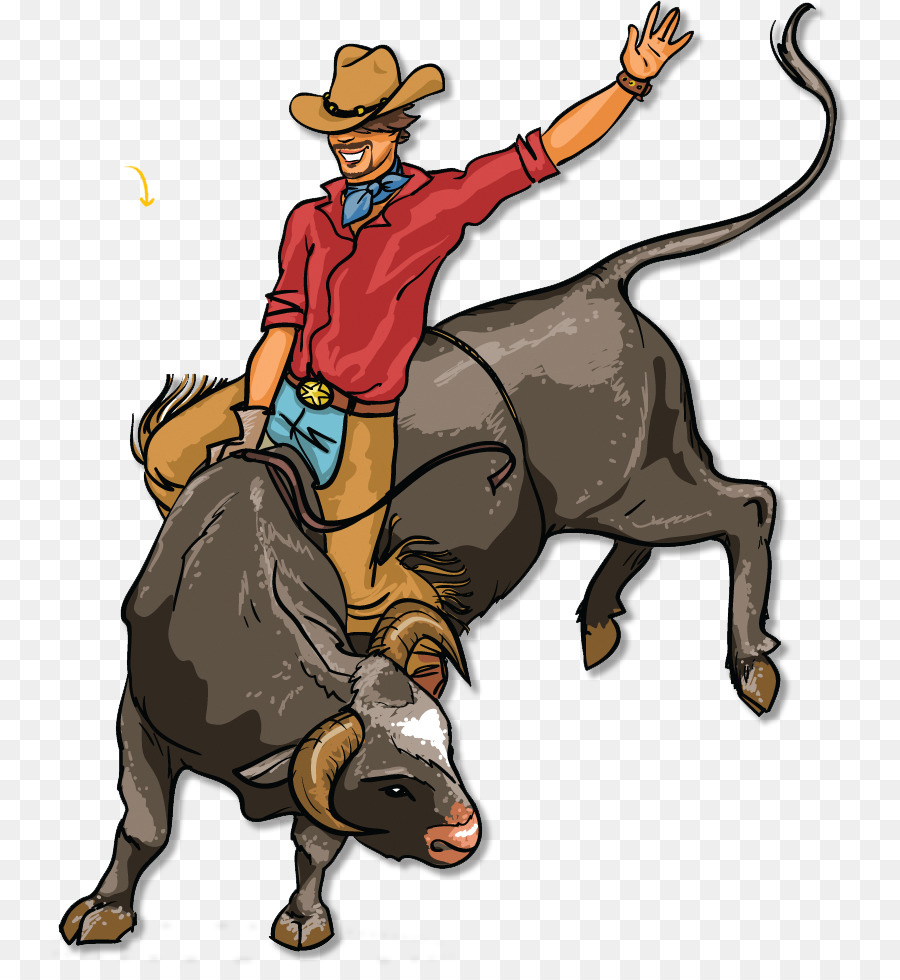 Bull riding Rodeo Clip art - Toro