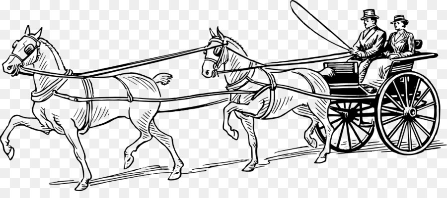 Con ngựa và xe Ngựa kéo xe Vận chuyển Clip nghệ thuật - Con ngựa
