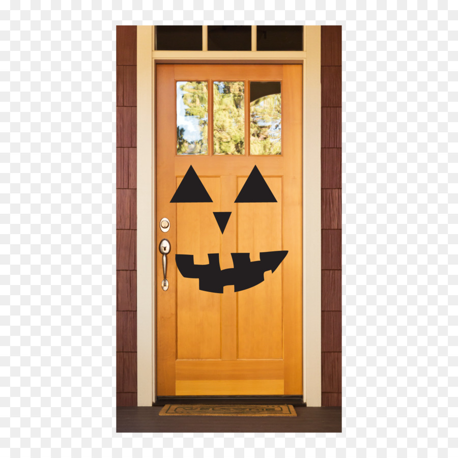 Porta finestra Jack-o'-lantern Legno Lowe - halloween di alta qualità porta