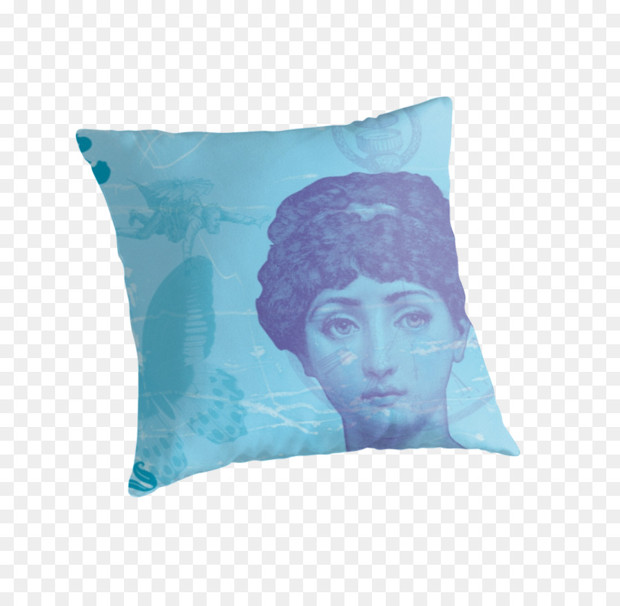 Throw Pillows Blue