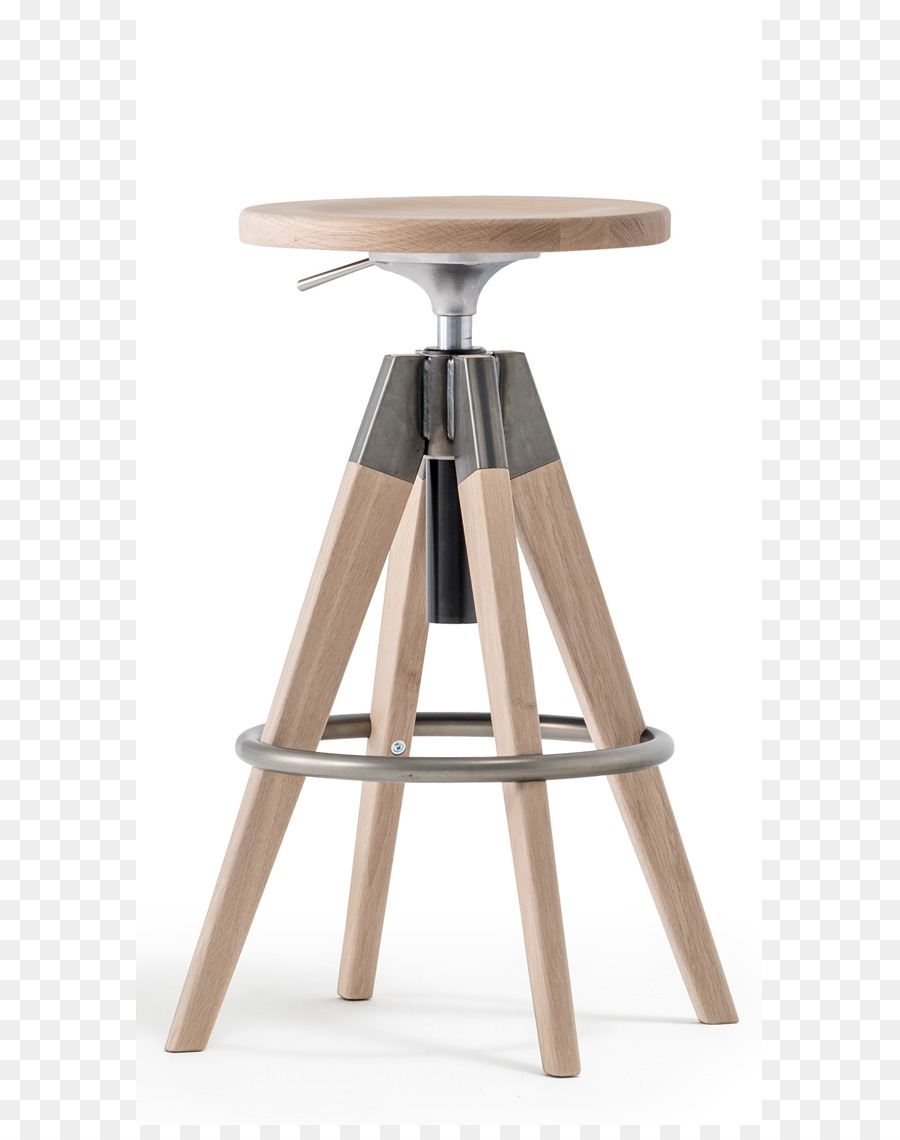Bar-Hocker-Tisch-Sitz Holz - vier Beine Hocker