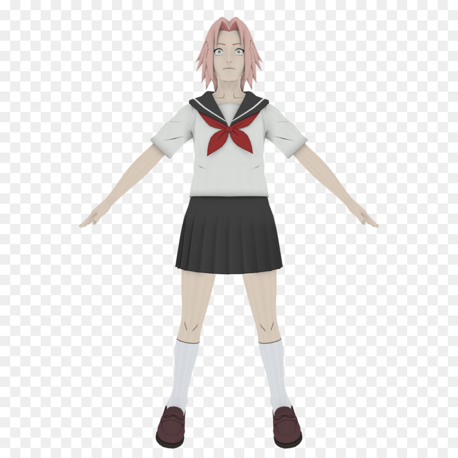 School uniform Kostüm - Sakura