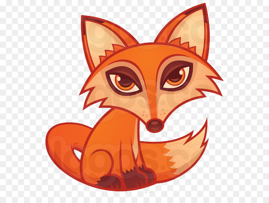 Red fox clipart - Fuchs