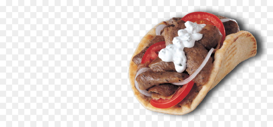 Gyro Griechische Küche, mediterrane Küche, Souvlaki Fast food - Fleisch