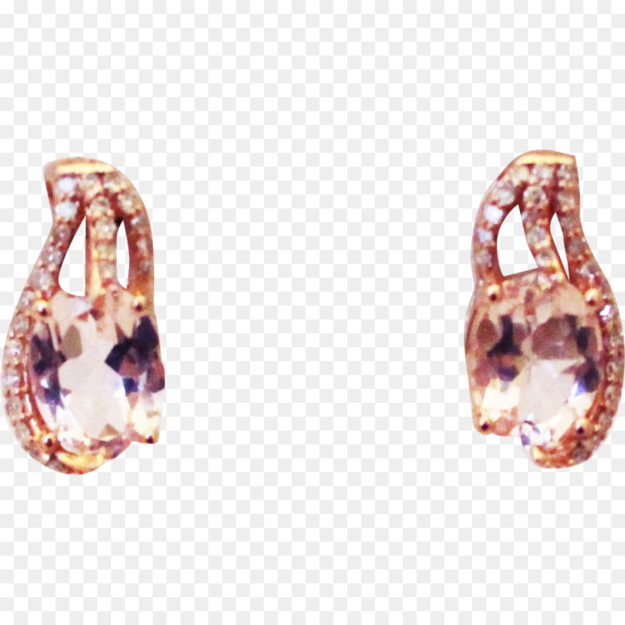 Orecchino Morganite World Jewellery Confederation Oro - gioielli