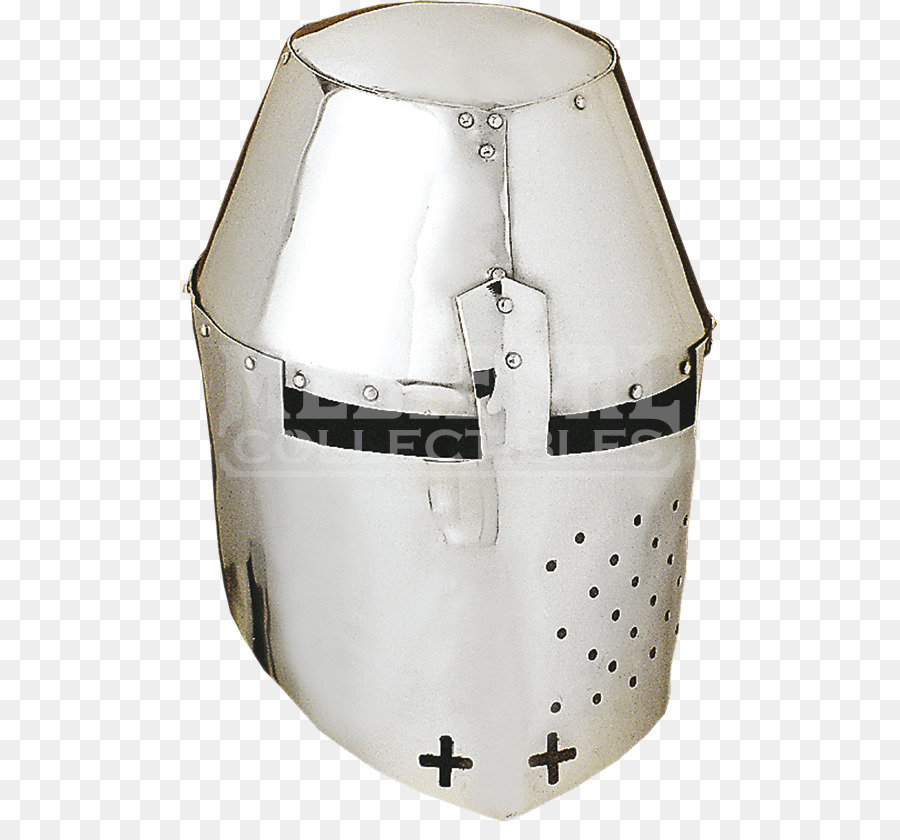 Mittelalter Kreuzzüge Topfhelm Helm Ritter - Helm