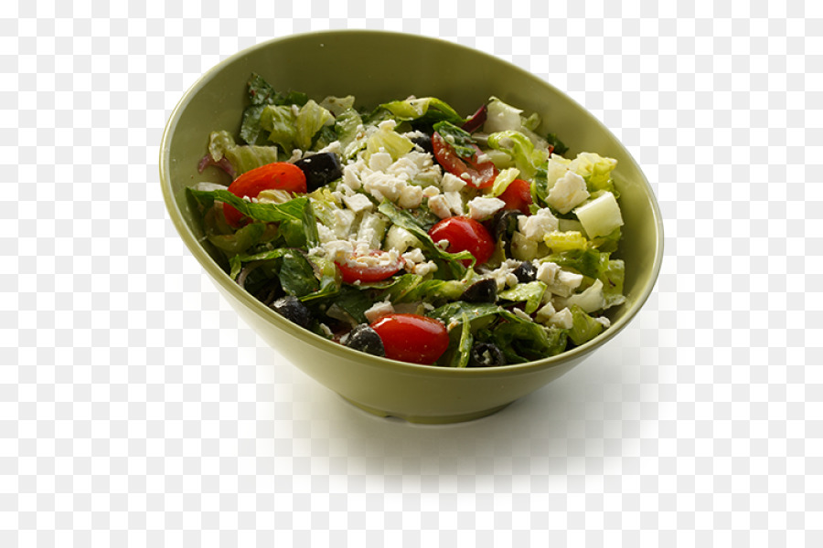 Insalata greca insalata Israeliana cucina greca fattoush ha insalata di Spinaci - oliva
