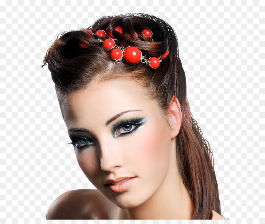 Kosmetik-Model Beauty-Wimpern-Haar-Abbau - Modell