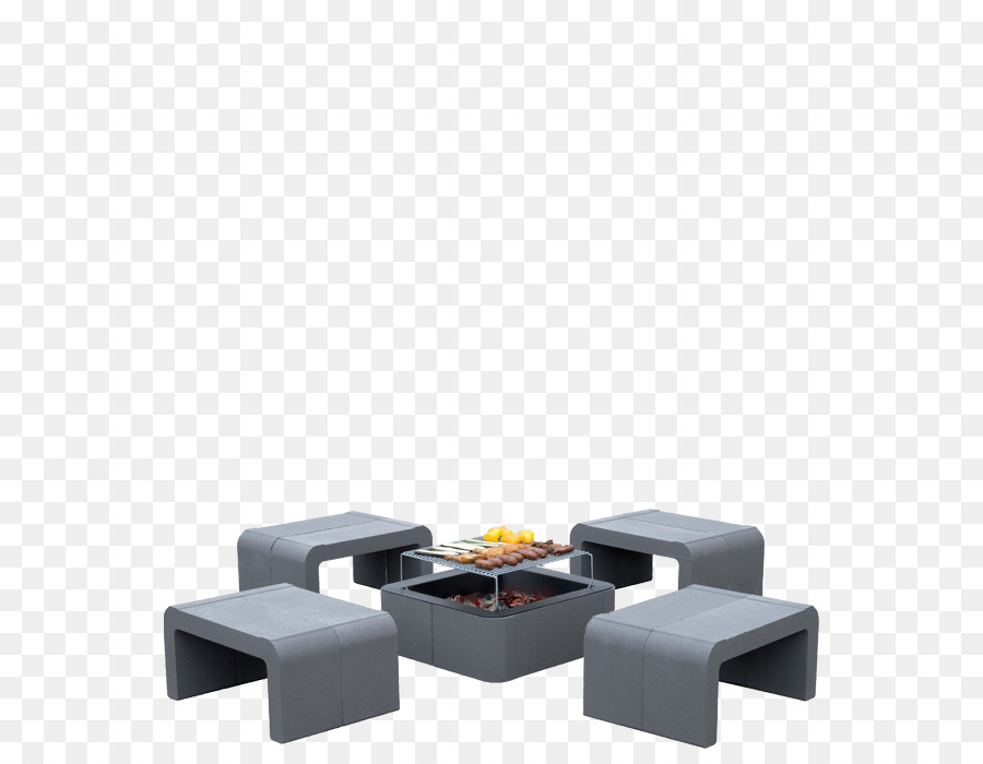 Barbecue pietra Progettato Tabella di Carbone di legna Camino - barbecue