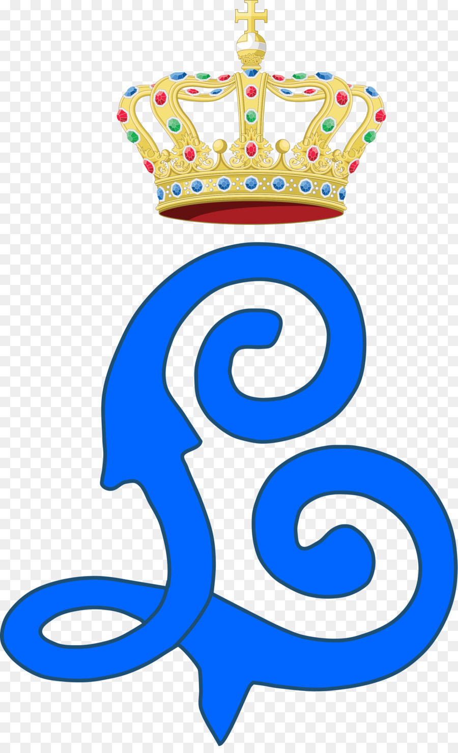 Re di Baviera famiglia Reale Casa di Wittelsbach Reale cypher - corona